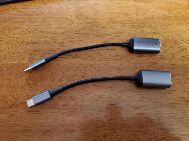 Adaptateur Lenovo Slim vers USB-C 7a et moins, compatible avec toute les marques