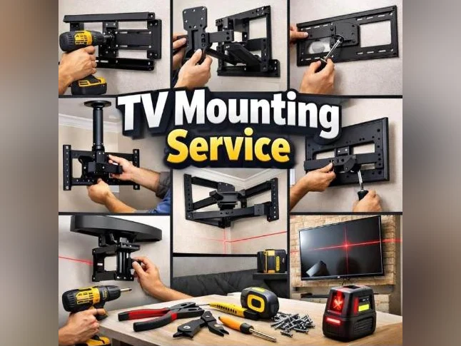Installation tv wall mount thumbnail 4