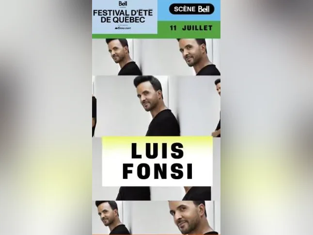 FEQ (Festival Été Québec) - Luis Fonsi - Jardin