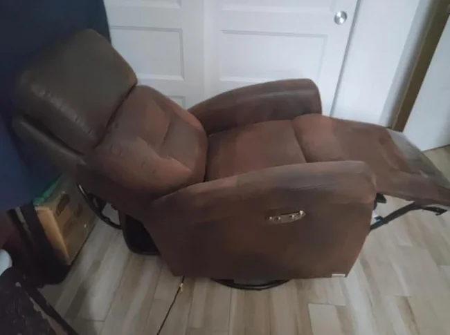 Fauteuil électrique brun fonce thumbnail 3