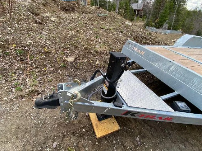 2024 REMORQUE PLATEFORME TILT GRAVITÉ 20' (16'+4'  )2×7000 lbs galvanisé K-Trail thumbnail 7