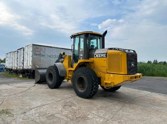 2012 Wheel Loader John Deere 524K Diesel Chargeuse JD 524 thumbnail 5