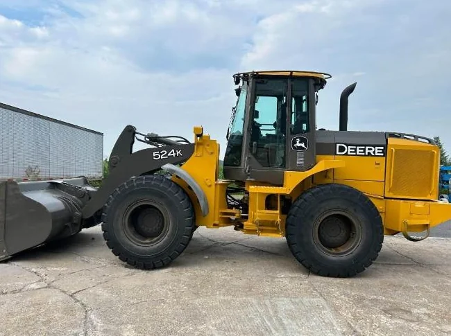 2012 Wheel Loader John Deere 524K Diesel Chargeuse JD 524 thumbnail 4