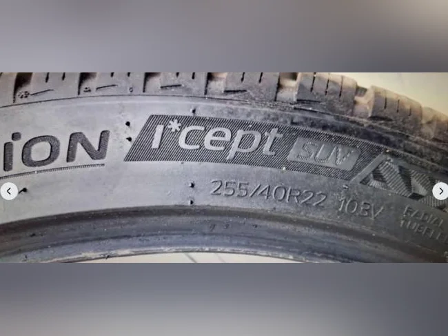 RABAIS 550$ Pneus d'hiver 265-40-22 Hankook ION I'cept SUV FOAM. thumbnail 4