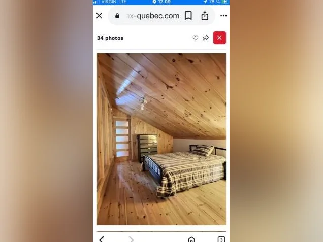 Condo cathédrale :meublé/chauffé thumbnail 10