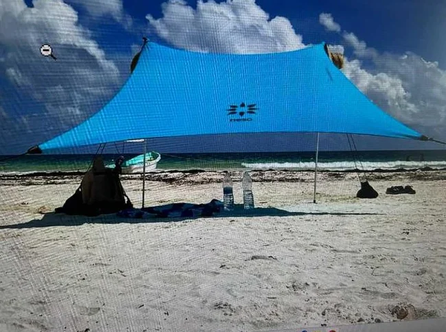Abri soleil de plage