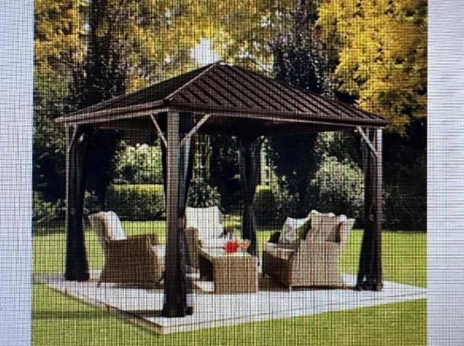 Gazebo Neuf Sojag Dakota Neuf 10X12X 9 pi