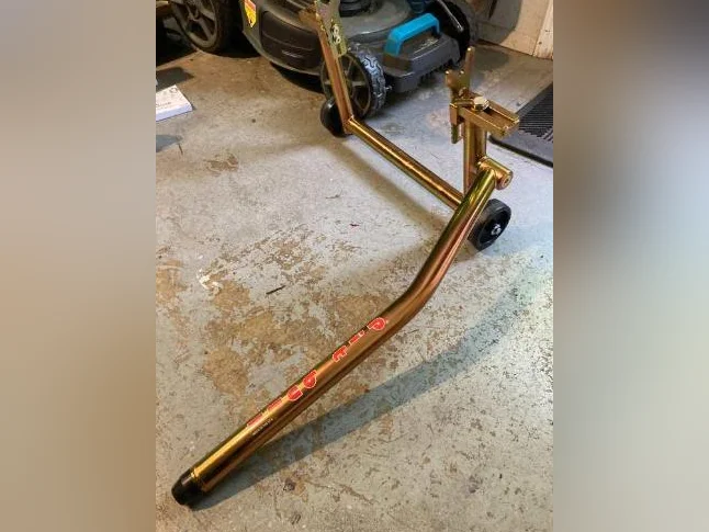Cric Pit Bull pour moto sport roue arrière, comme neuf thumbnail 2
