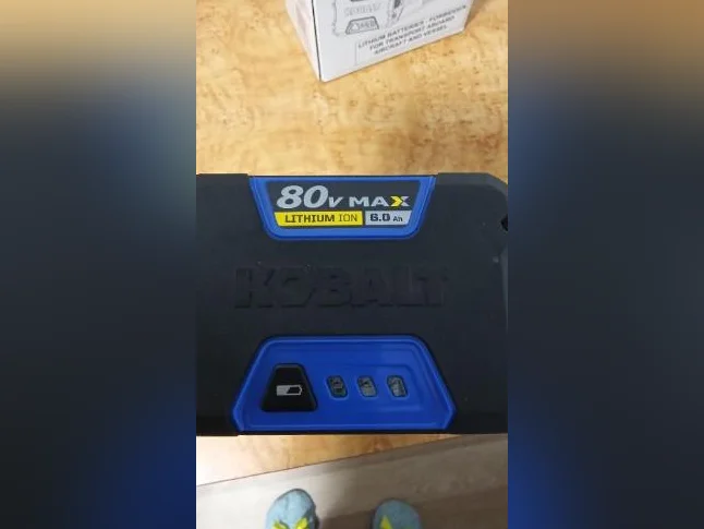 Battery Kobalt 80 volt thumbnail 2