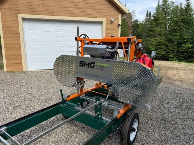 SCIERIE MOBILE GILBERT PRO 25 EFI   ( NEUF ) thumbnail 7