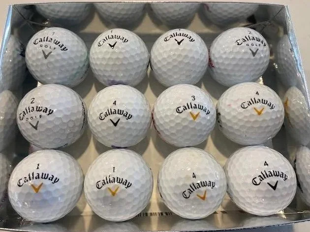 Douzaine de balle Callaway Warbird en excellente condition