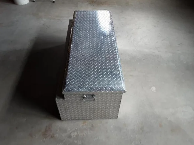 Coffre en aluminium pour camion