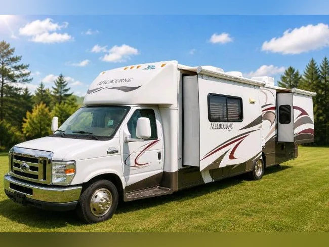 Motorisé Jayco Melboure 29D Premium- 31,6 pi - 6 pneus neufs - prêt à voyager thumbnail 10