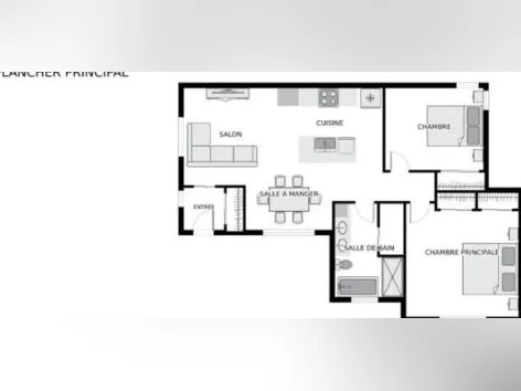 ✨🏡 Grand 4 1/2 - Haut de Duplex – Clé en main & semi-meublée 🏡✨ thumbnail 2