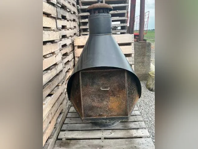 Poêle à bois pour l'extérieur thumbnail 3