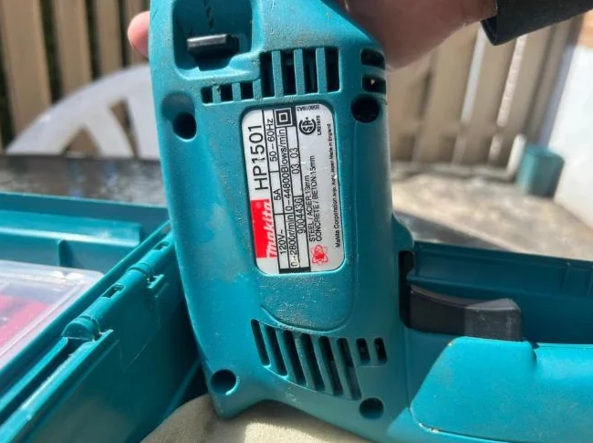 Drill a percussion 15mm (9/16") Makita thumbnail 5