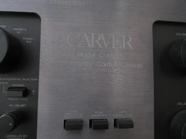 Carver Tuner & Preamp C-4000 thumbnail 6