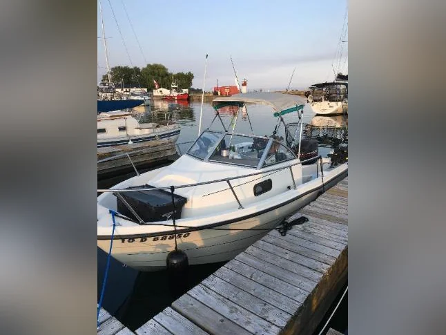 Bateau de pêche Bayliner cuddy Cabin 1996 thumbnail 7