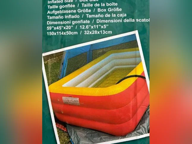 Piscine gonflable pour enfants thumbnail 2