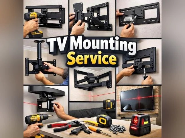 Installation tv wall mount thumbnail 4