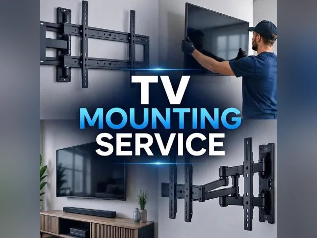 Installation tv wall mount thumbnail 2