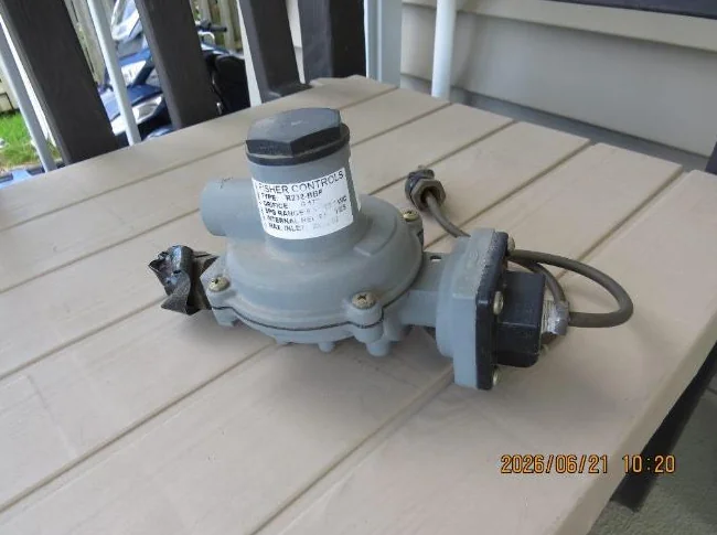 Regulateur pour bonbonne de propane