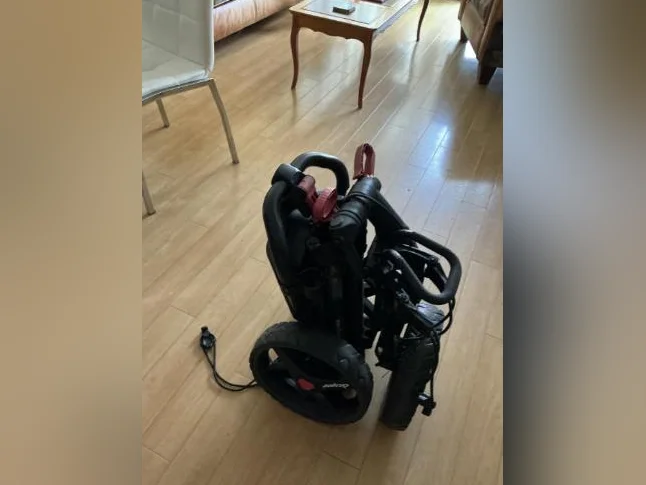 .CHARIOT DE GOLF CLICGEAR 3.5+ avec SIÈGE thumbnail 4