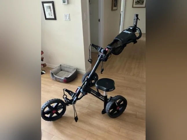 .CHARIOT DE GOLF CLICGEAR 3.5+ avec SIÈGE
