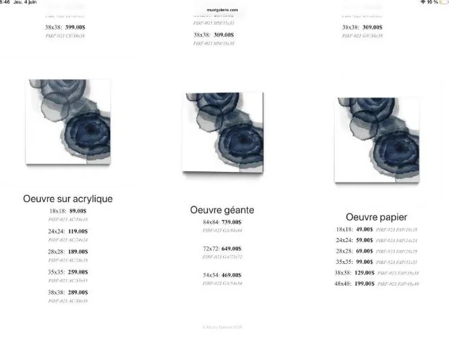 Tableau sur toile thumbnail 5