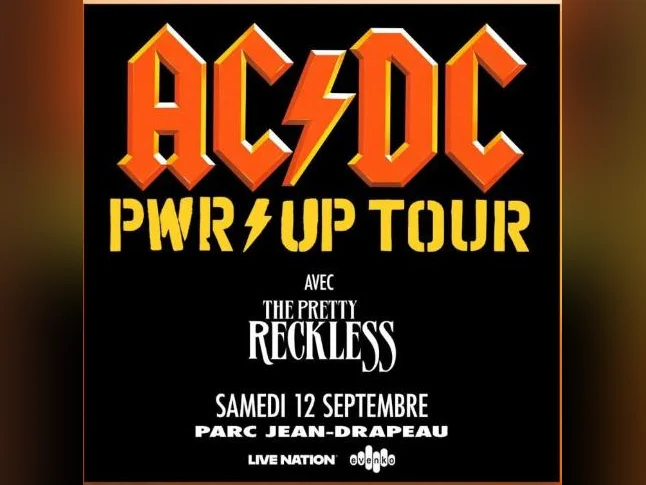 2 Billets AC/DC - Power Up Tour 2026