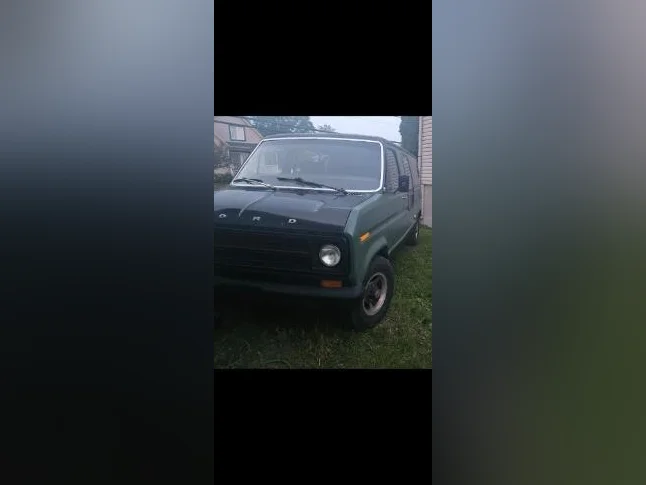 Van ford 1977 camper