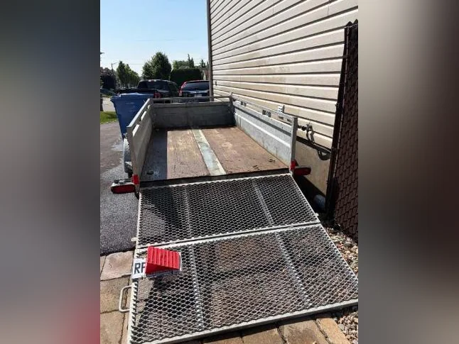 Remorque Acier Galvanisé 4'X8'