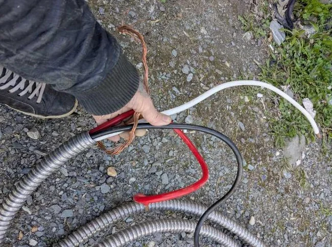 Fil électrique de 1000v 13 pied de long