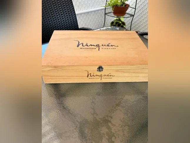 Boîtes à vin en bois