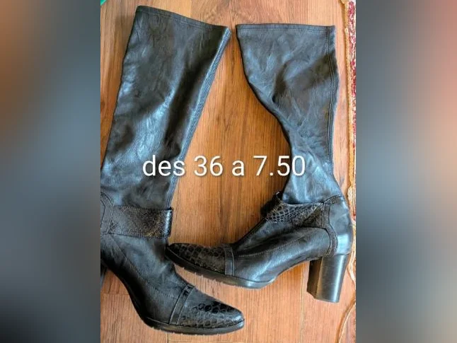 SANDALE, BOTTE DE PLUIT, SOULIERS, BOTTYLLON.BOTTE ECT thumbnail 2