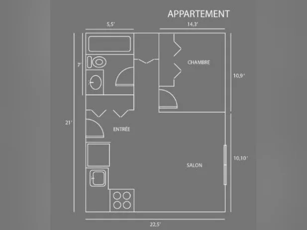 Appartement à louer thumbnail 2