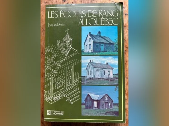 Livre Les écoles de rang au Québec