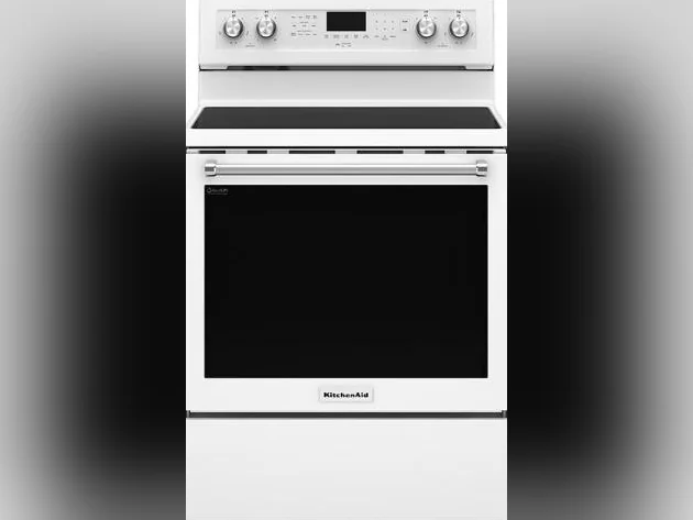 Cuisinière four Kitchenaid blanc