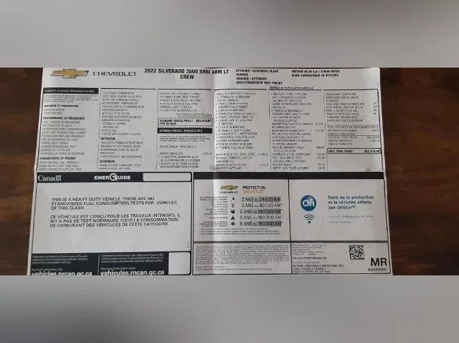 2022 Chevrolet Silverado 3500 HD Diesel SRW 4RM LT Crew Cab thumbnail 4