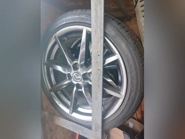 bridgestone and Mags wheels for Miata MX5 GT