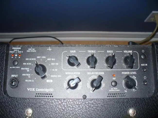 AMPLI DE GUITARE VOX CAMBRIDGE 50W
