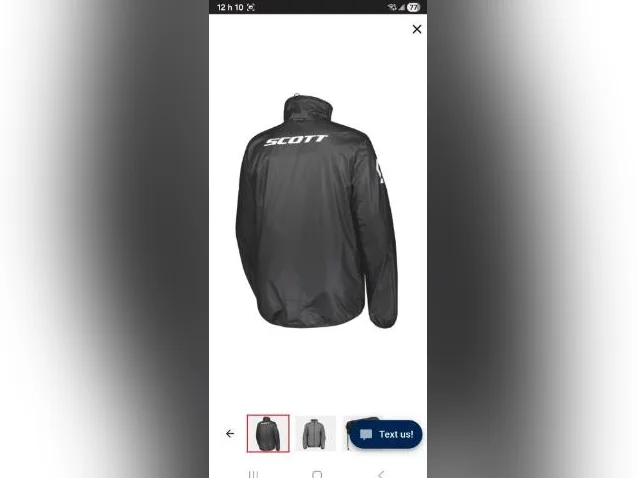 IMPERMÉABLE SCOTT XL