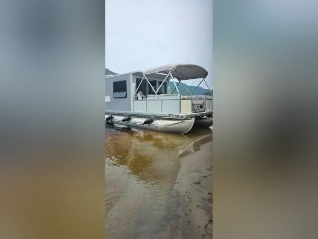 Ponton maison 26 pieds-Houseboat clé en main