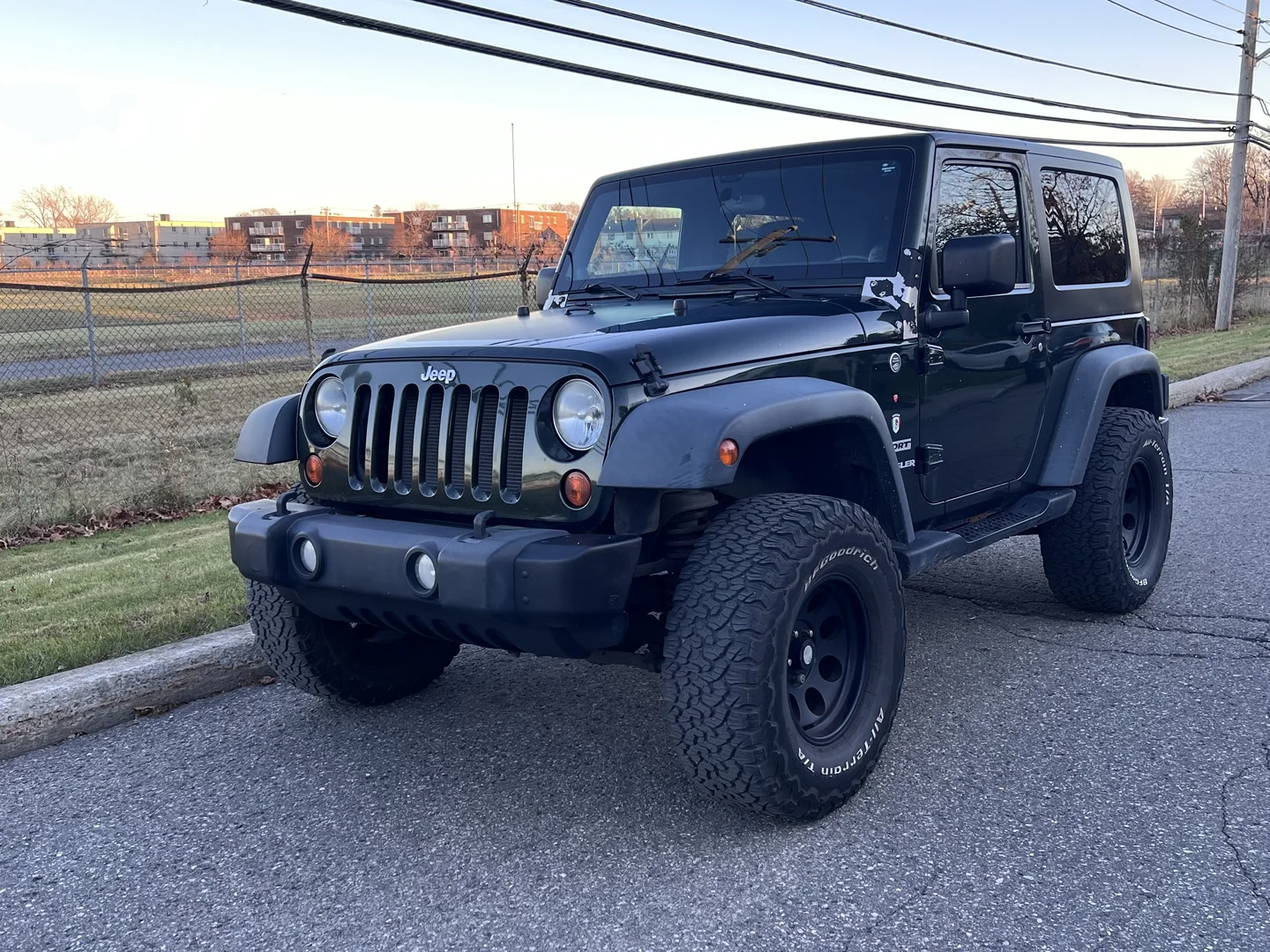 Jeep Wrangler 2011 - Green, Lifted, 37" Tires thumbnail 7