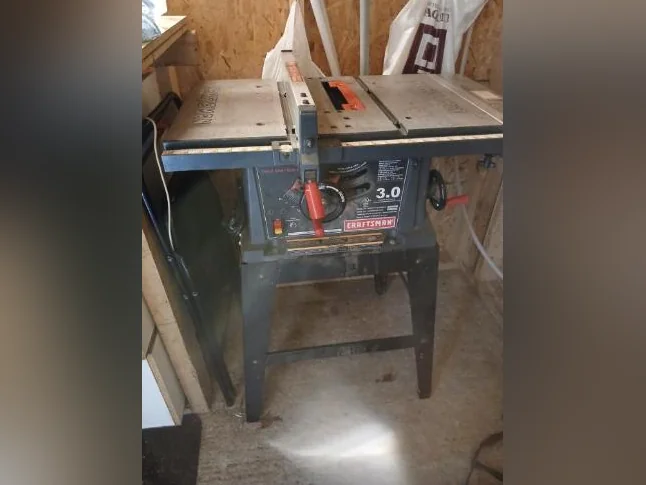 scie Dewalt et scie sur table