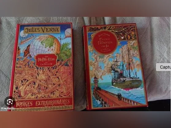 Jules Verne: OEUVRES COMPLÈTES,  84 volumes. Éditions de l'Ormeraie. thumbnail 2