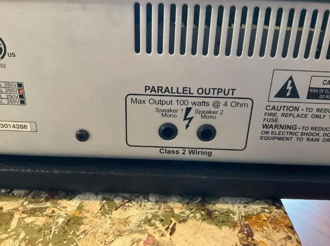Mixer de son 1000watts 4 ohm thumbnail 5