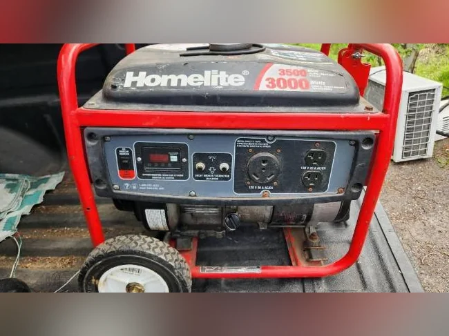 Génératrice homelite 3500-3000 watts