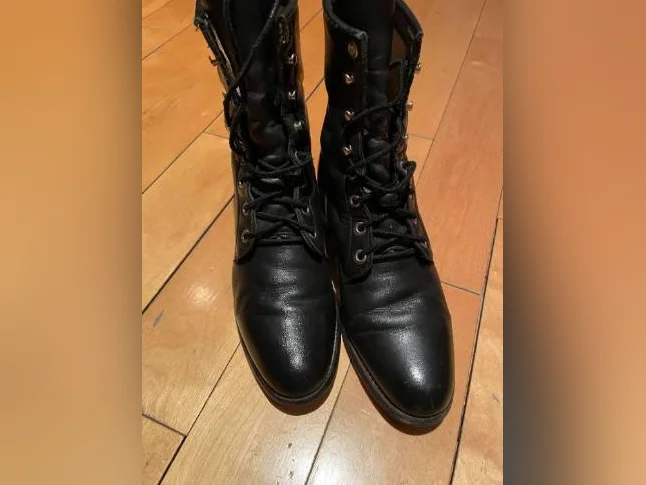 Bottes Justin femme authentiques L0506 en très bon état - (6.5)-7