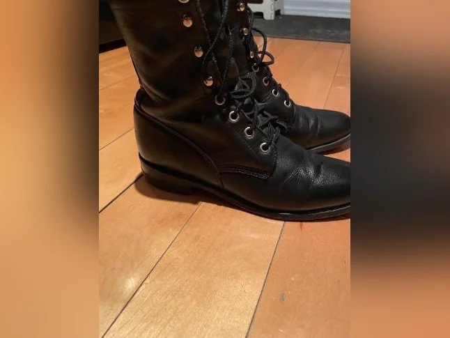 Bottes Justin femme authentiques L0506 en très bon état - (6.5)-7 thumbnail 2